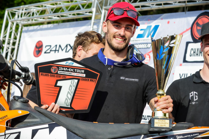 Goupillon titré en MX2 à Villars-sous-Ecot (25)
