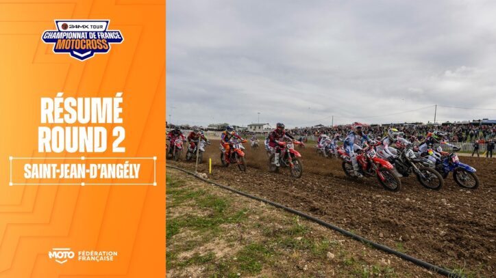 Résumé de la seconde épreuve du 24MX Tour disputée sur la piste de Saint-Jean d’Angély !