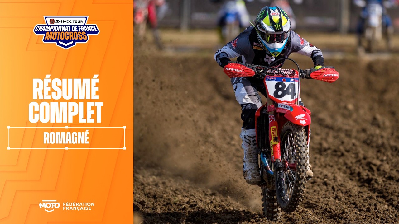 Retour sur les temps forts de la troisième épreuve du @24MXofficial Tour disputée à Romagné !